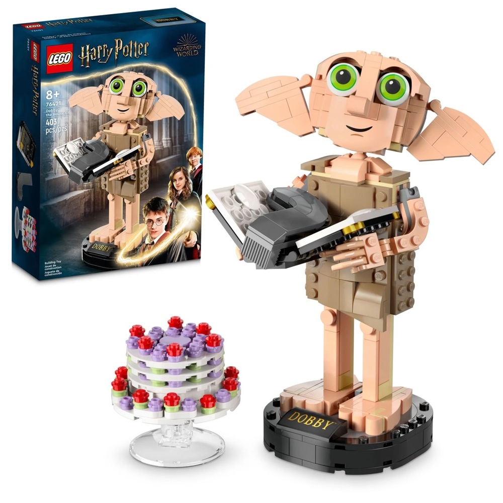 Lego Tan and Brown Building Set Dobby Figure